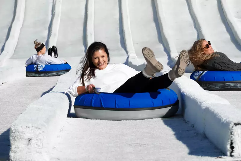 snow tubing in pigeon forge tn