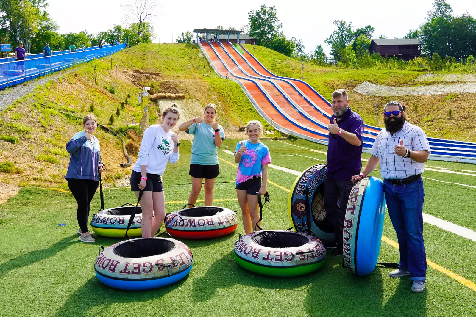 rowdy bear tubing hill