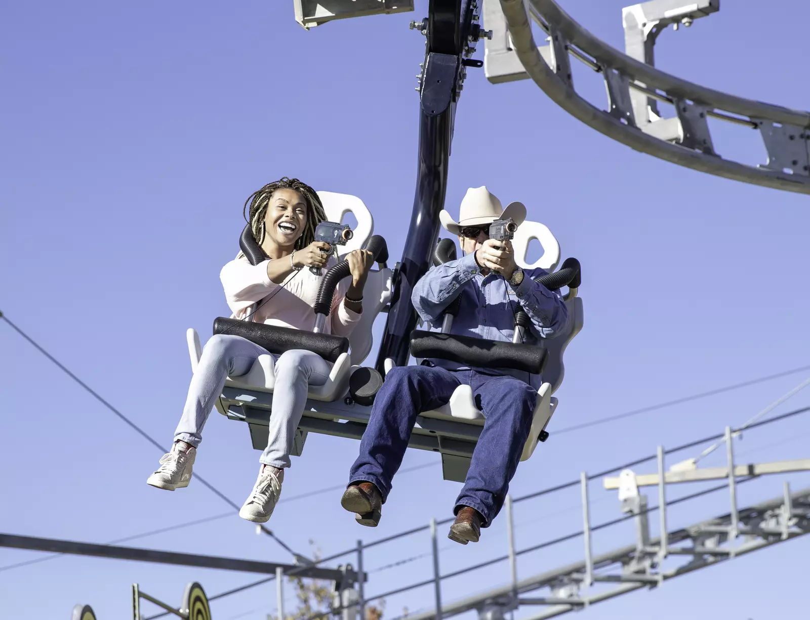 ski lift shootout ride