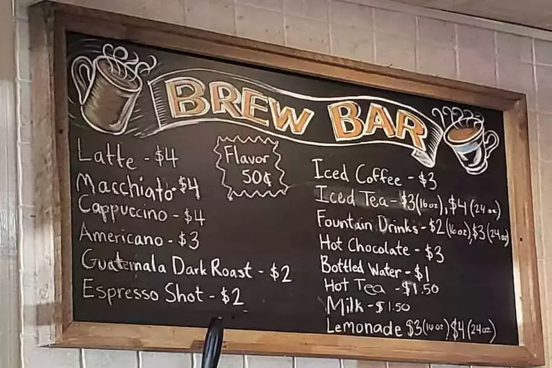 old mill creamery coffee menu in pigeon forge