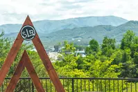 mountain view photo op at top of SkyLand Ranch