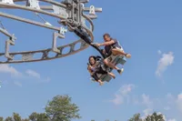Ski Lift Shootout Coaster at Rowdy Bear's Smoky Mountain Snowpark in Pigeon Forge TN