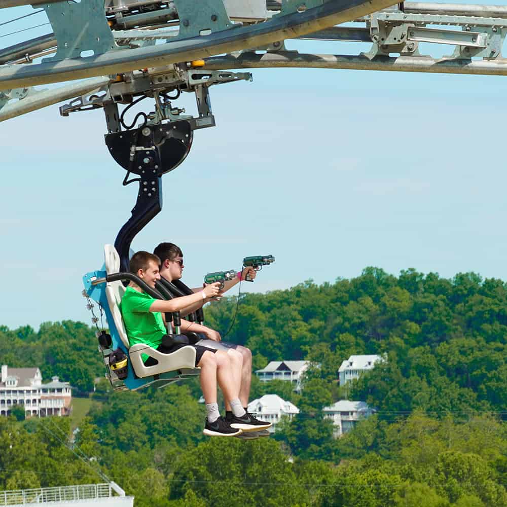 Boy on Alpine Flyer