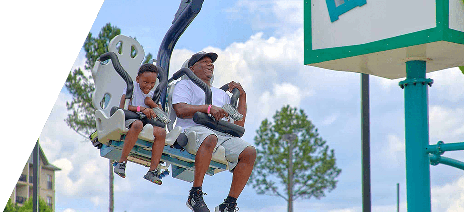 laser gun coaster