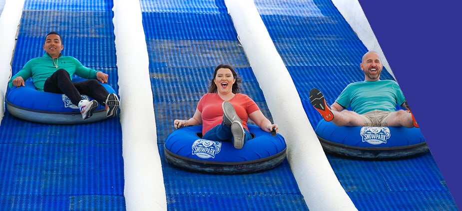 outdoor tubing hill