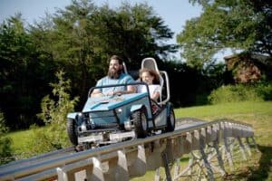 Avalanche Snow Coaster at Rowdy Bear's Smoky Mountain Snowpark in Pigeon Forge