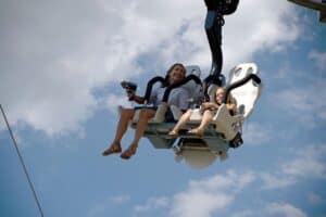 Ski Lift Shootout Coaster at Rowdy Bear in Pigeon Forge