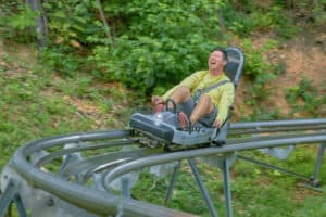 alpine mountain coaster in gatlinburg