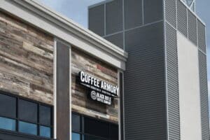 coffee armory at the tower shops in pigeon forge