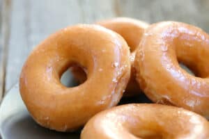 glazed yeast donuts from dunkin donuts