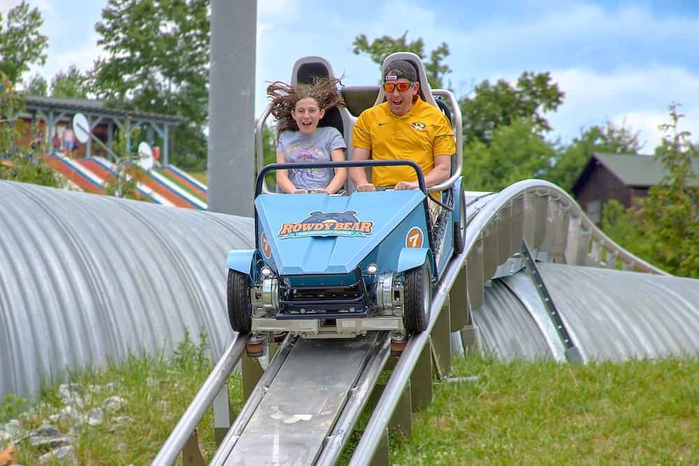 mountain coaster rides in pigeon forge