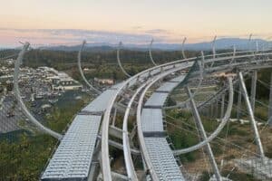 the wild stallion mountain coaster at skyland ranch